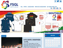 Tablet Screenshot of fsgl.org